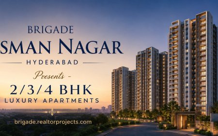 Brigade Osman Nagar Hyderabad - Enjoy Mesmerising Views Everyday