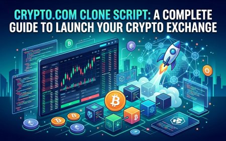 Crypto.com Clone Script: A Complete Guide to Launch Your Crypto Exchange