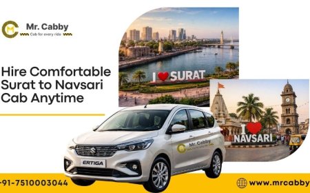 Hire Comfortable Surat to Navsari Cab Anytime