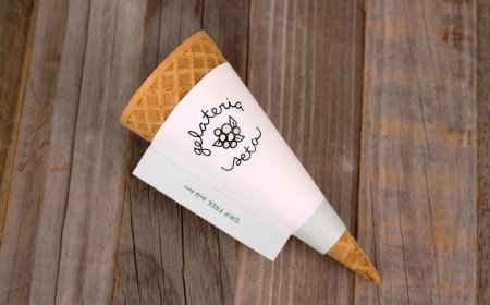 Premium Custom Cone Sleeves For Ice Cream Brands