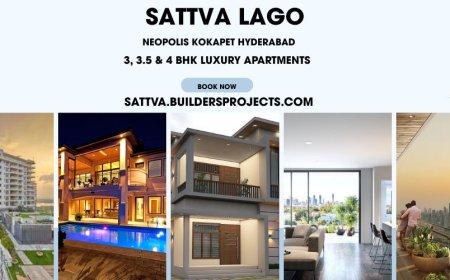 Sattva Lago Hyderabad – Premium Luxury Apartments in Neopolis Kokapet