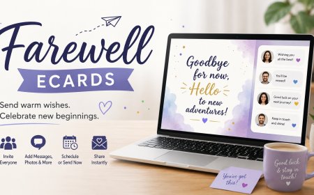 Why Online Leaving Cards Make Farewells More Special