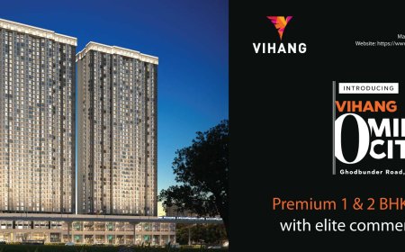 Vihang zero Mile City Thane West | Premium 1 & 2 BHK Flats on Ghodbunder Road