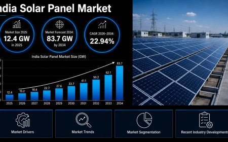 India Solar Panel Market 2026-2034: 22.94% CAGR Industry Expansion, Key Dynamics & Strategic Forecasts
