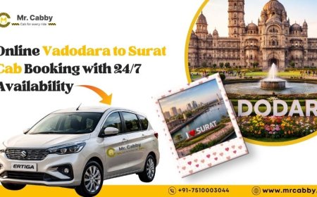 Online Vadodara to Surat Cab Booking with 24/7 Availability