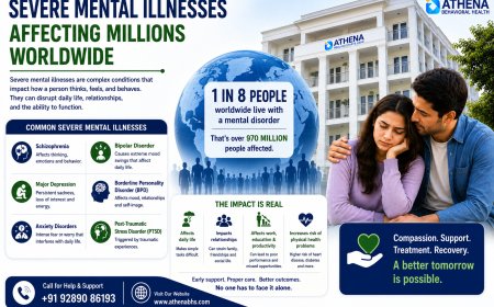Beyond Sadness: Understanding the Severe Mental Illnesses Affecting Millions Worldwide