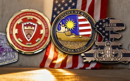 Custom Military Challenge Coin Ideas for Teams and Events