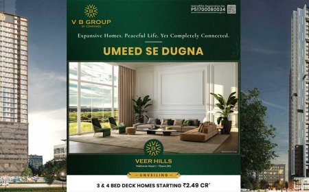 Veer Heights Thane West | 1 & 2 BHK Flats in Louiswadi Thane by VB Group