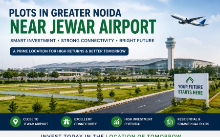 Plots in Greater Noida Near Jewar Airport – Smart Investment Opportunity for Future Growth