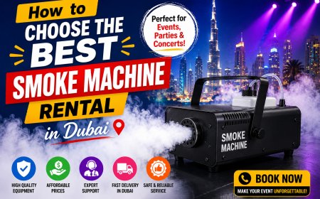 Smoke Machine Rental Service in Dubai: Choose us for the Best Solutions