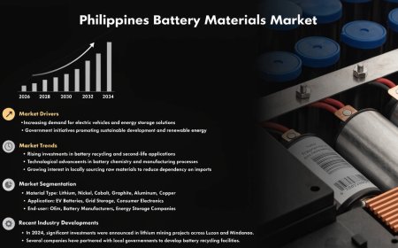 Philippines Battery Materials Market Keyword Market Size, Share, Report 2026-2034