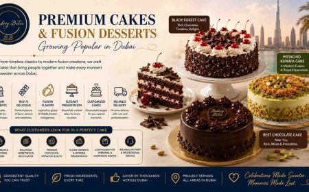 Premium Cakes and Fusion Desserts Growing Popular in Dubai
