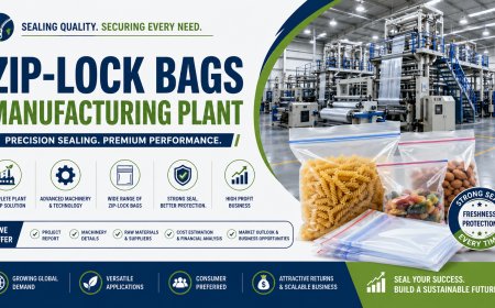 Zip-Lock Bags Manufacturing Plant Setup: Machinery and Cost Analysis