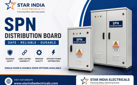 Double Door SPN Distribution Board Manufacturer in India - Premium Solutions for Safe & Efficient Power Distribution