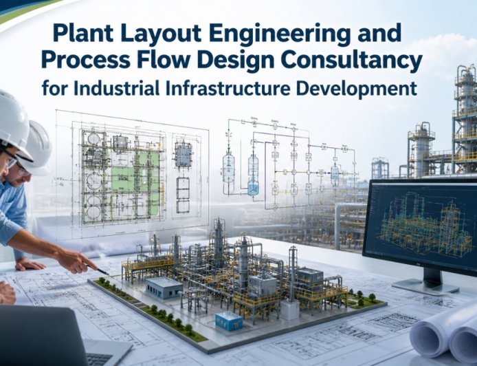 Plant Layout Engineering and Process Flow Design Consultancy for Industrial Infrastructure Development