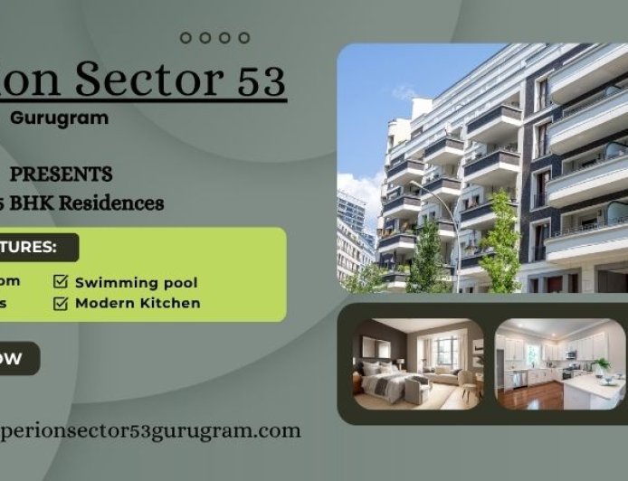 Experion Sector 53 – Modern Living Redefined in a Prime Location in Gurgaon