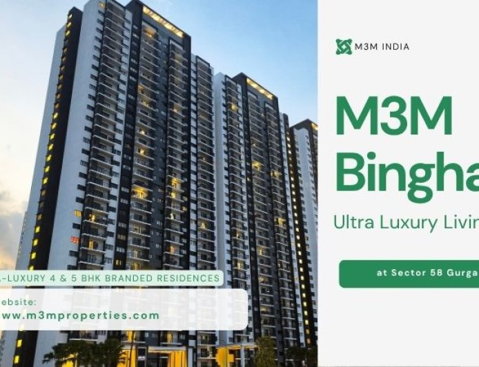 M3M Binghatti Sector 58 Gurgaon – A Landmark Address for Premium Living