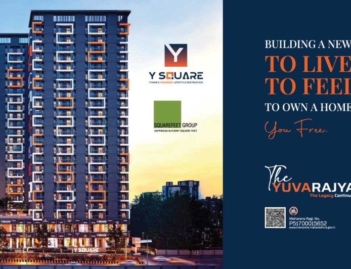 Y Square Yuvarajya 2.0 Thane West | 1 BHK & Jodi Homes in Kolshet Road