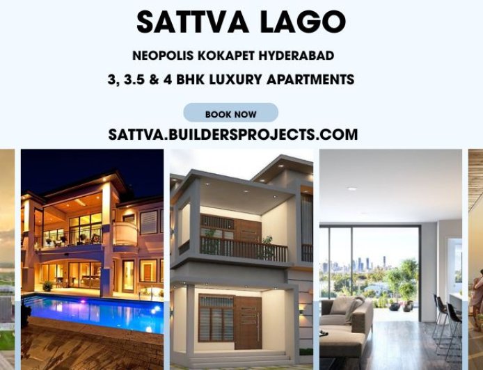 Sattva Lago Hyderabad – Premium Luxury Apartments in Neopolis Kokapet