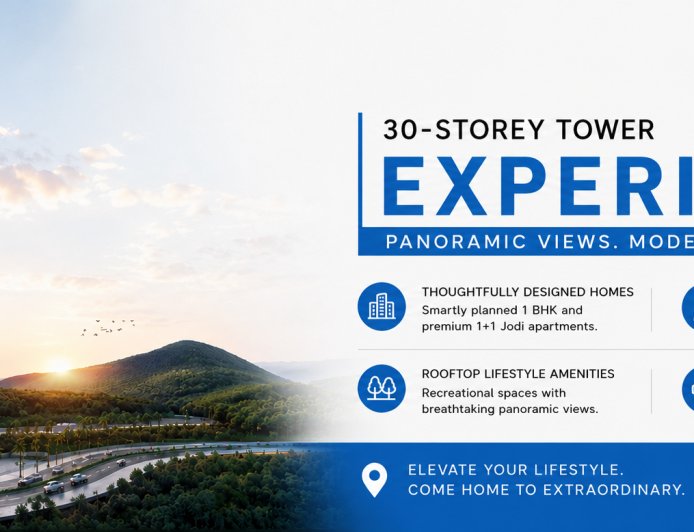 Raunak Serene Thane West | 1 BHK & Jodi Flats on Pokhran Road 1