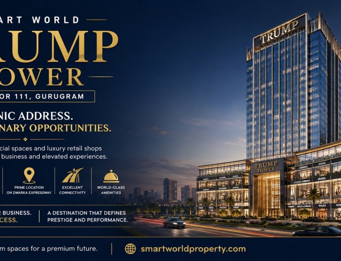 Smart World Trump Tower Gurugram -  Smart Business Address Meets Iconic Luxury Living