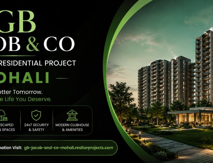 GB Jacob and Co Mohali – Redefining Elegant Residential Spaces