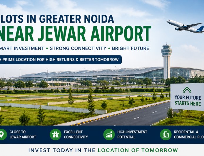 Plots in Greater Noida Near Jewar Airport – Smart Investment Opportunity for Future Growth