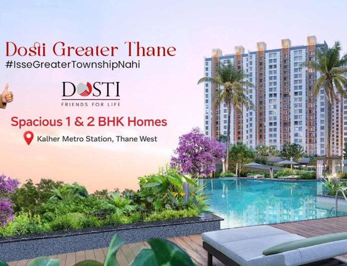 Raunak Maximum City Ghodbunder Road | 1 & 2 BHK Flats in Thane West