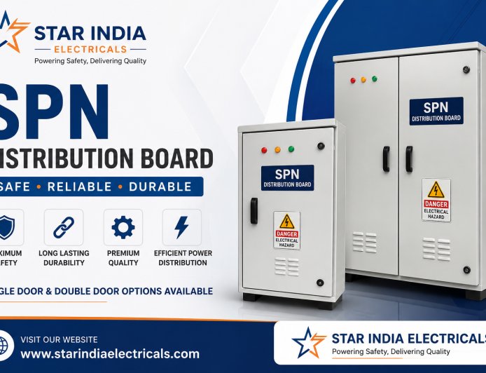 Double Door SPN Distribution Board Manufacturer in India - Bringing Order to Your Electricity