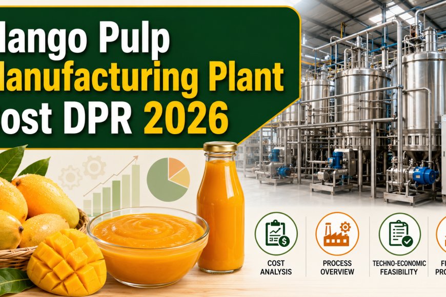 Cost Analysis for Mango Pulp Manufacturing Plant 2026: Setup Requirements
