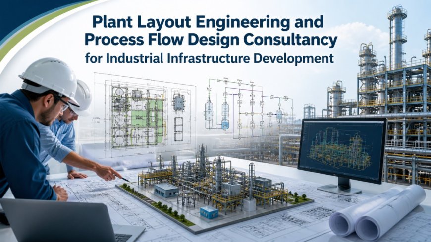 Plant Layout Engineering and Process Flow Design Consultancy for Industrial Infrastructure Development