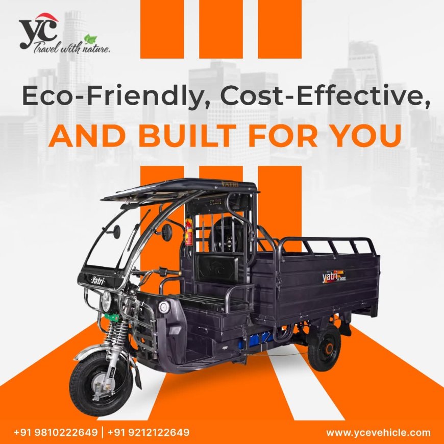 YC Electric Vehicle – Strong Chassis E Rickshaw Company