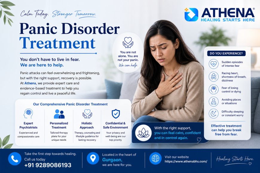 How Panic Disorder Treatment in Gurgaon Can Help You Regain Control