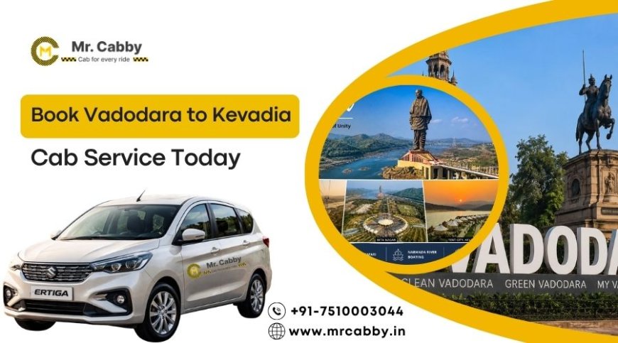 Hire Comfortable Vadodara to Kevadia Cab Today