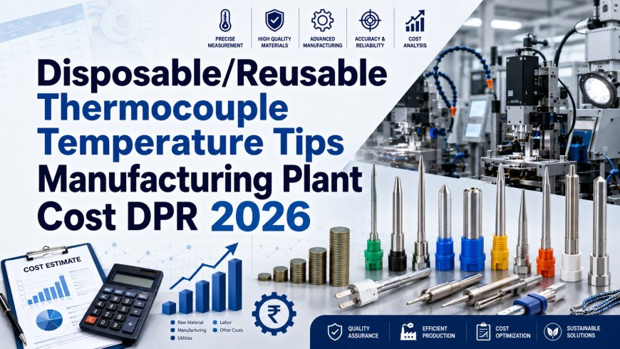 Disposable/Reusable Thermocouple Temperature Tips Manufacturing Plant Cost Analysis Report 2026: Machinery and Technology Requirements