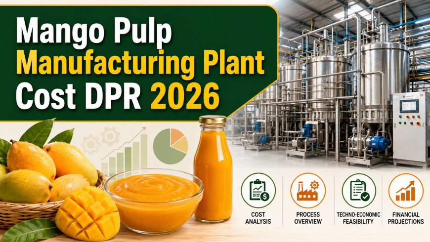 Cost Analysis for Mango Pulp Manufacturing Plant 2026: Setup Requirements
