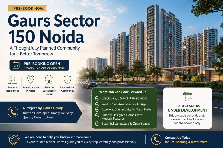 Your Dream Home Awaits at Gaurs Sector 150 Noida