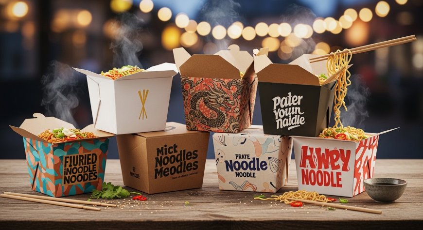 Custom Noodle Boxes That Elevate Food Packaging Appeal
