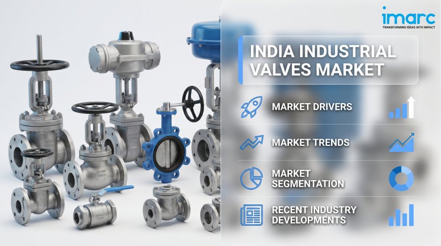 6.64% CAGR Forecast: The India Industrial Valves Market Research Report and USD 6.3 Billion Growth Statistics