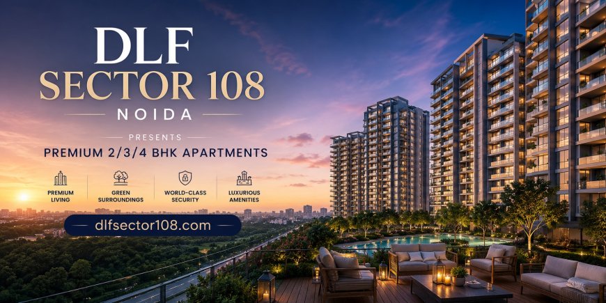 Premium Lifestyle Awaits at DLF Sector 108 Noida – Elegant 2/3/4 BHK Residences