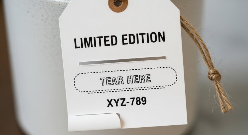 Custom Tear-Off Tags for Your Business