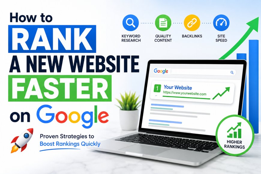 How to Rank a New Website Faster on Google