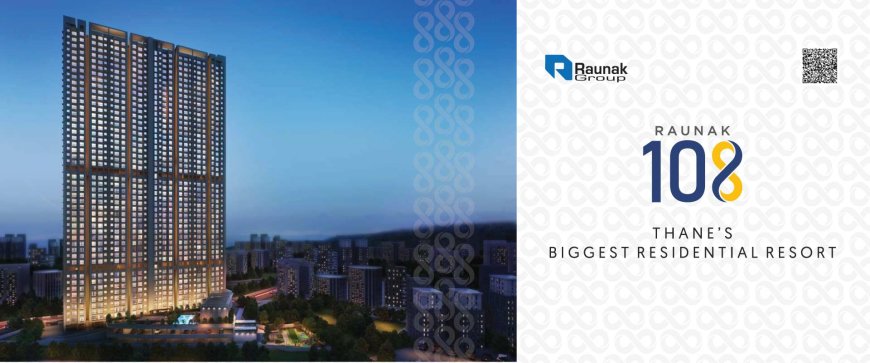 Raunak 108 Thane West – Fully Furnished 1 BHK Homes in Kasarvadavli