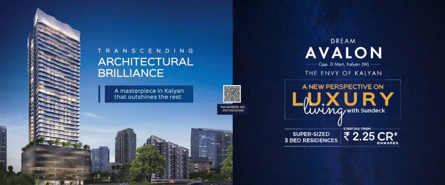 Dream Avalon Kalyan West | Luxury 3 BHK Flats Kalyan
