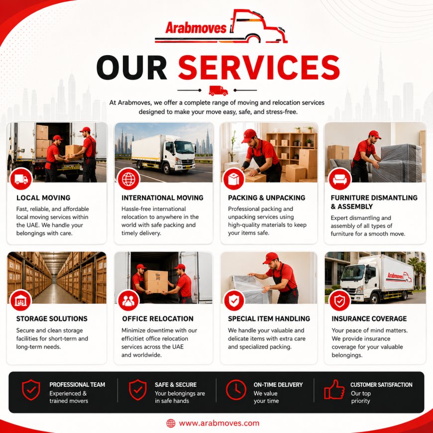 How Storage and Relocation Services Support Urban Living in Dubai