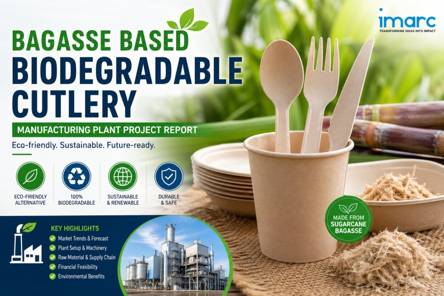 Bagasse Based Biodegradable Cutlery Plant Report: Setup Layout, Revenue & Financial Forecast