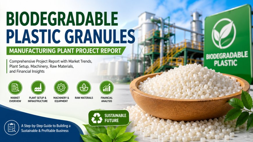 Biodegradable Plastic Granules Plant Setup 2026: Cost Analysis & Machinery Requirement