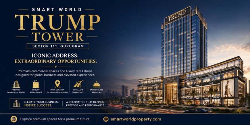 Smart World Trump Tower Gurugram -  Smart Business Address Meets Iconic Luxury Living
