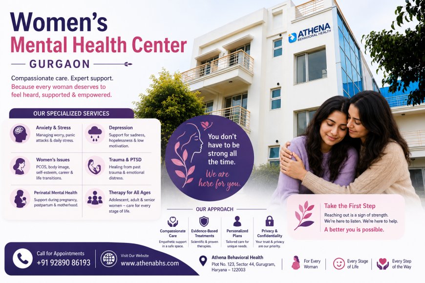 Rise and Heal: How Gurgaon’s Exclusive Women’s Mental Health Center Empowers Recovery