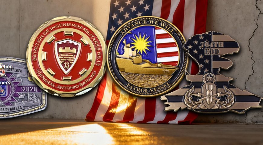 Custom Military Challenge Coin Ideas for Teams and Events